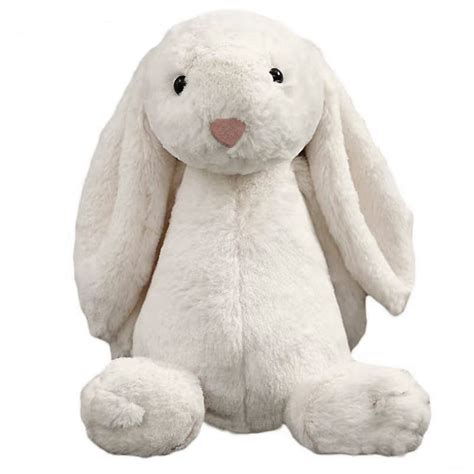 Easter Plush Bunny Infant Stuffed Animal With Soft Fluffy Ears