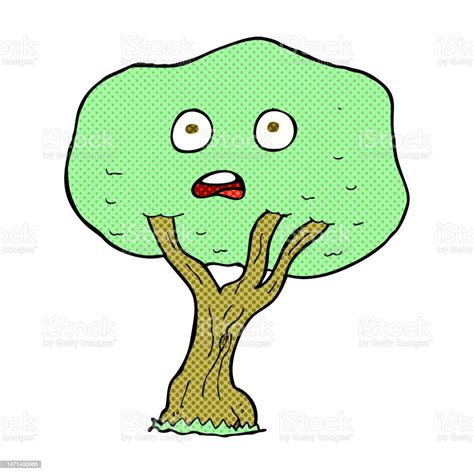 Cartoon Unhappy Tree Stock Illustration Download Image Now Art Art