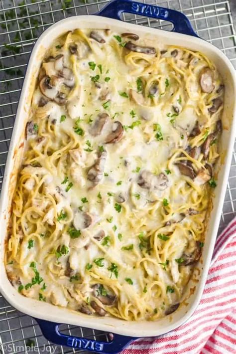 Chicken Tetrazzini Is An Easy Make Ahead Dinner That Is Full Of Comfort Made With A Creamy