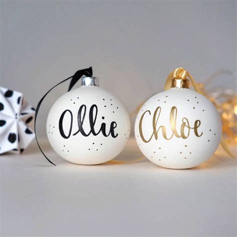 Are You Interested In Our Personalised Ceramic Bauble With Our