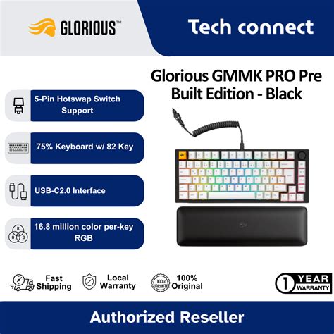 Glorious Gmmk Pro Pre Built Edition Black Lazada