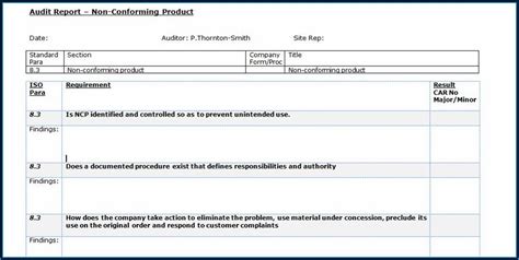 Internal Audit Schedule Template Template 2 Resume Examples Xv8oylwgkz