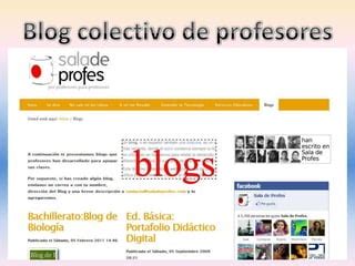 Los Edublogs Y Sus Usos En El Aula PPT