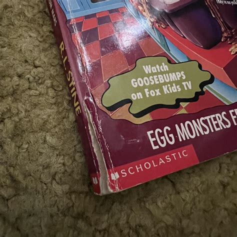 Goosebumps R L Stine Egg Monsters From Mars Depop