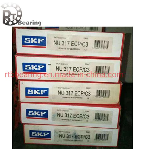 Nu 317 Ecp C3 NSK Timken Koyo NTN Cylindrical Roller Bearing Nu316 317