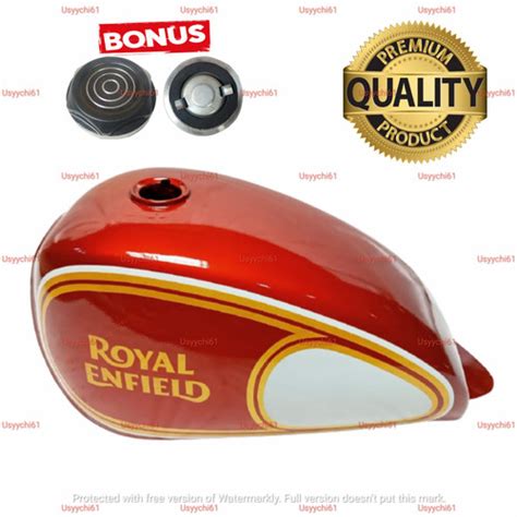 Jual Tangki Cat Royal Enfield Triumph Japstyle Bobber Custom DLL Merah