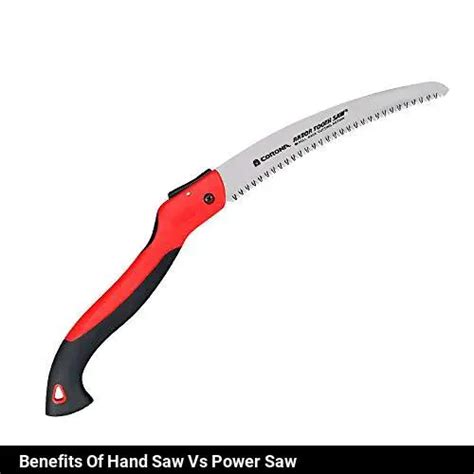 What Are The Benefits Of Using A Hand Saw Vs. A Power Saw? - Toolz Geek