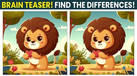 Brain Teaser Spot The Differences Youtube