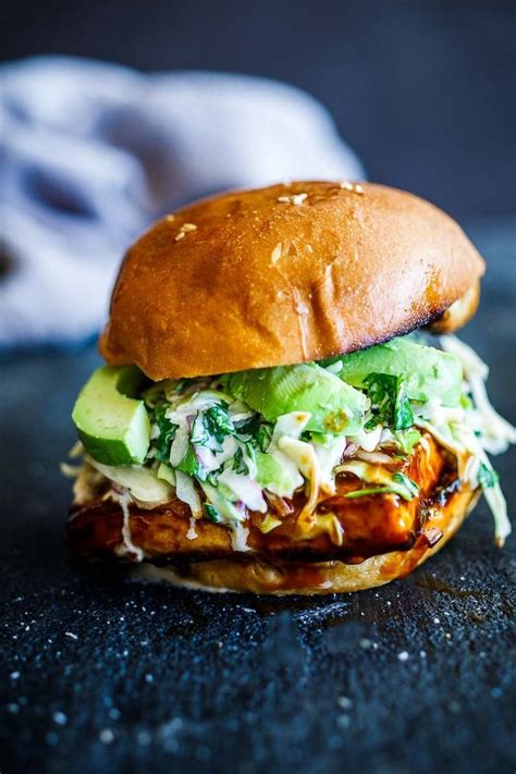 Crispy Bbq Tofu Sandwich With Slaw Kif