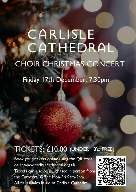 Choir Christmas Concert – Carlisle Cathedral – Praying Cherishing ...