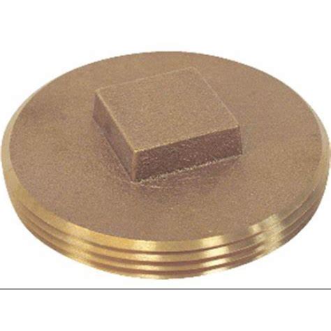 Pozzi Brass Clean Out Cover 4inches Choose Exposed With Ulo Or