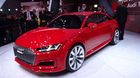 Audi Tt Sportback Concept Preview Live Photos 2014 Paris Auto Show