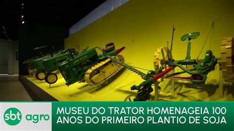 SBT Agro 22 12 23 Memorial da Evolução Agrícola celebra os 100 anos da