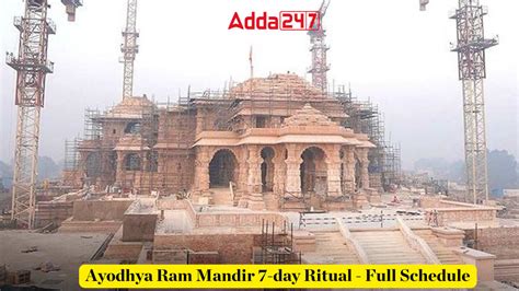 Ayodhya Ram Mandir Day Ritual Full Schedule