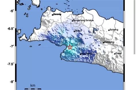 Sesar Cimandiri Sebabkan Gempa Bumi Guncang Kabupaten Sukabumi Jawa