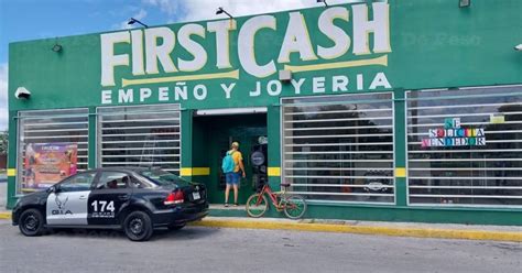 Sujetos armados asaltan casa de empeño en Cancún