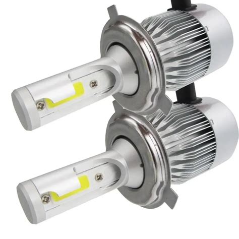 Car Styling 110w 7600lm H4 Led Light Headlight Kit Car Hilo Beam Bulb Kit 6000k 12v 042825 In