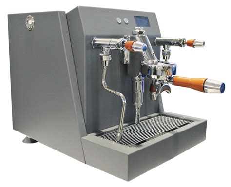 Vesuvius Dual Boiler Pressure Profiling Espresso Coffee Machine Gray