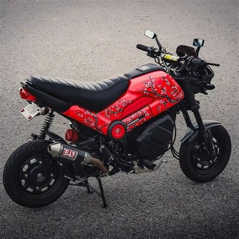 Full Graphic Decal Set Cherry Blossom Red Honda Navi Graphics Kit