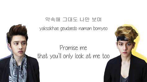 Exo K Baby Color Coded Hangul Rom Eng Lyrics Youtube