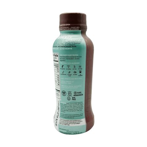 Owyn Dark Chocolate Plant Based Protein Shake Fl Oz Wholefoods