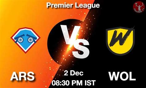 Ars Vs Wol Dream Prediction Team Live Football Dec