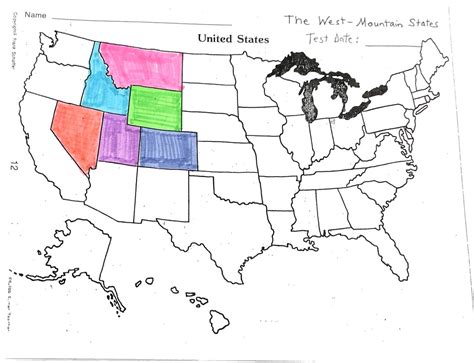 West Mountain States location Diagram | Quizlet