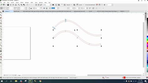 Corel Draw Tips Tricks Turn A Line Into A Object And Why Youtube