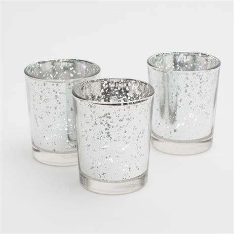 Richland Votive Candles And Richland Mercury Votive Holders Set Of 12