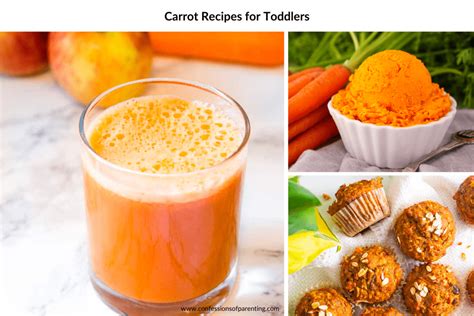 44 Carrot Recipes for Toddlers That They Will Love!