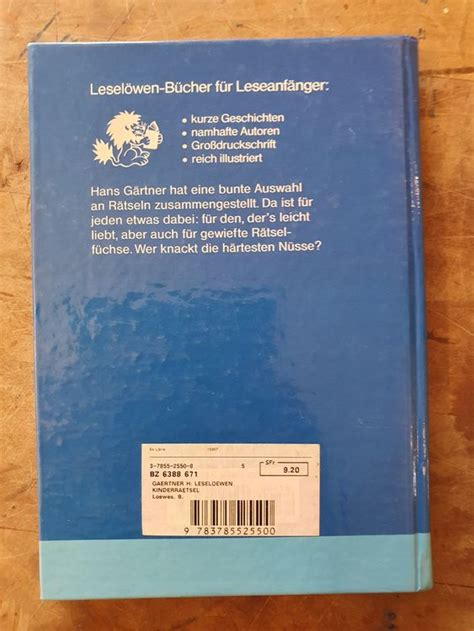 Lesel Wen Kinderr Tsel Hans G Rtner Kaufen Auf Ricardo