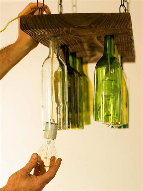 D Co R Cup Avec Des Bouteilles De Vin Vides En Id Es Diy Wine