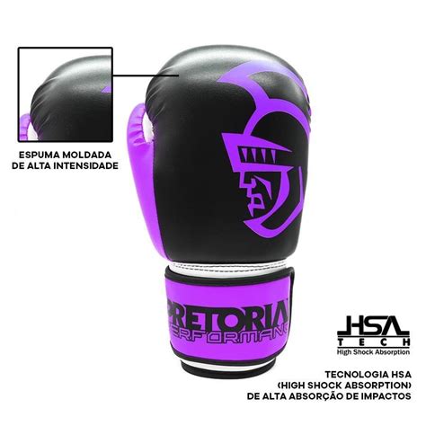 Kit De Boxe Muay Thai Pretorian Luvas Pretetor Bucal Bandagem