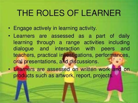 The Roles Of Teachers And Learners