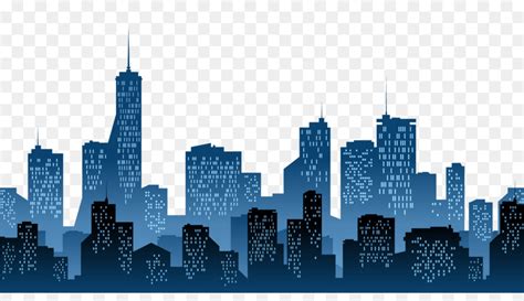 St Dte Skylines Silhouette Clip Art Moderne Stadt Png Clip Art