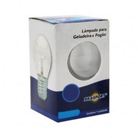 Lampada Para Geladeira Fogao Lustre Brasfort Wx V Leitosa No Shoptime