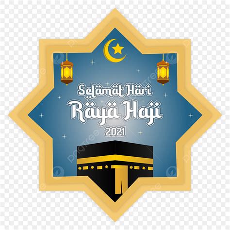 Hari Raya Haji Vector Hd PNG Images Selamat Hari Raya Haji 2021 Hajj