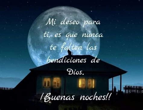 A Full Moon Is Seen Over A House With The Words Mi Deseo Para Ti Es