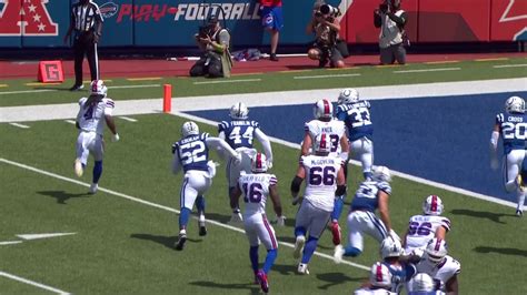 James Cook Scores St Touchdown Of The Preseason Bills Vs Colts