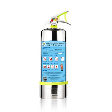 Factory Direct Sale 3kg Portable Novec 1230 Fire Extinguisher For Fire