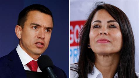 Elecciones en Ecuador Luisa González y Daniel Noboa Definirán