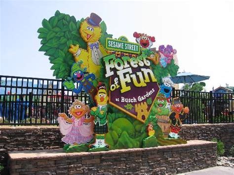 Busch Gardens Williamsburg Sesame Street Forest Of Fun