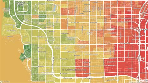 The Safest And Most Dangerous Places In Spring Valley Nv Crime Maps