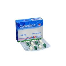 Cefradina Ag Mg Caja X C Psulas