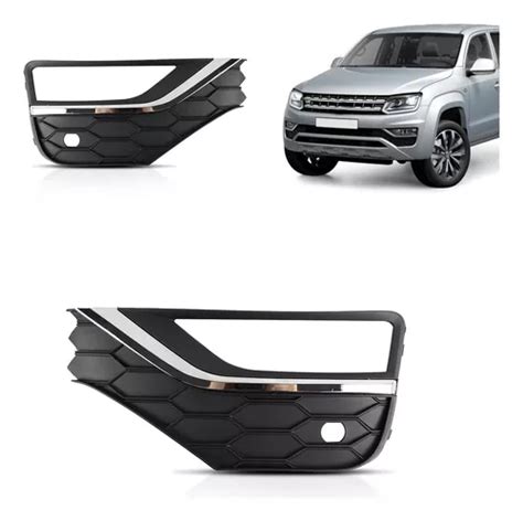 Grade Moldura Milha Amarok Furo Frete Gr Tis