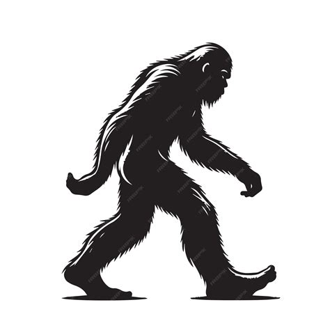 Premium Vector Bigfoot Svg