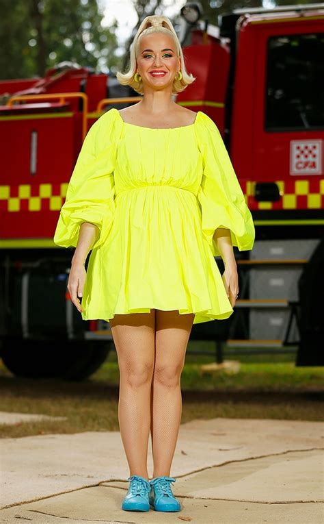 Not So Mellow Yellow From Katy Perrys Pregnancy Style E News