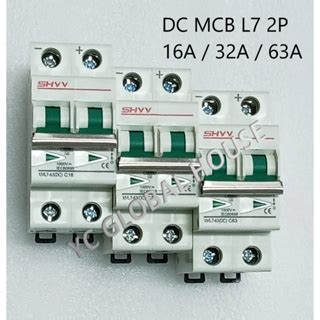 Shyy Dc Mcb Circuit Breaker For Solar Photovoltaic Ready Stock In