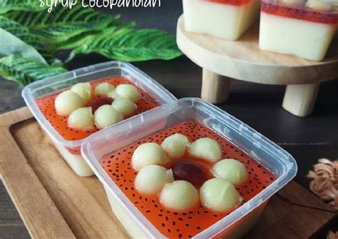 Resep Puding Melon Syrup Cocopandan Oleh Atika Duta Cookpad