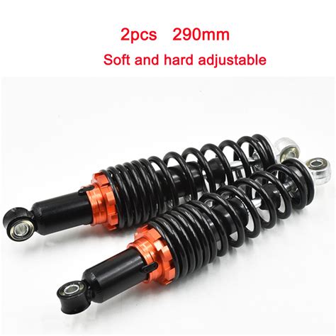 2PCS Ebike Motorcycle Hydraulic Rear Shock Absorber Universal 250mm